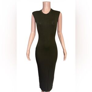 Elegant Black Sleeveless Dress